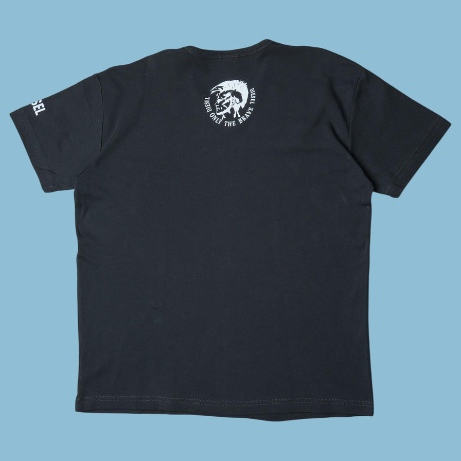 Vintage Diesel 2000s Dog Tags T-Shirt - L