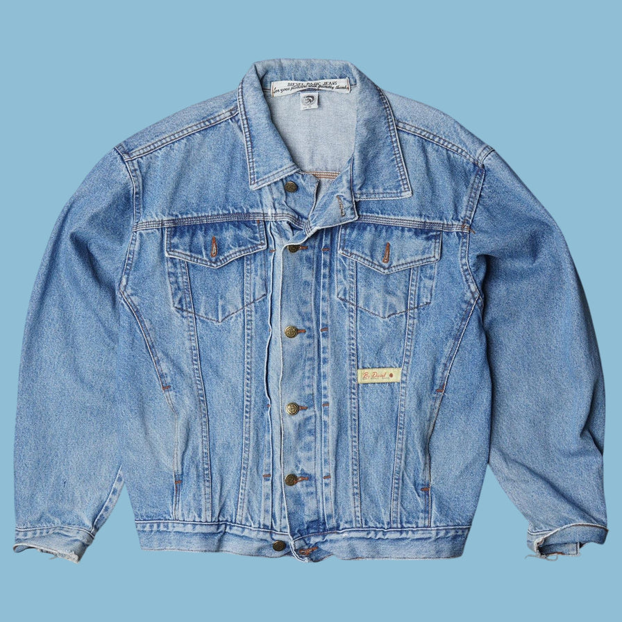 Vintage Diesel 90s Jeansjacke - L
