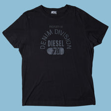 Vintage Diesel Denim Division T-Shirt - L