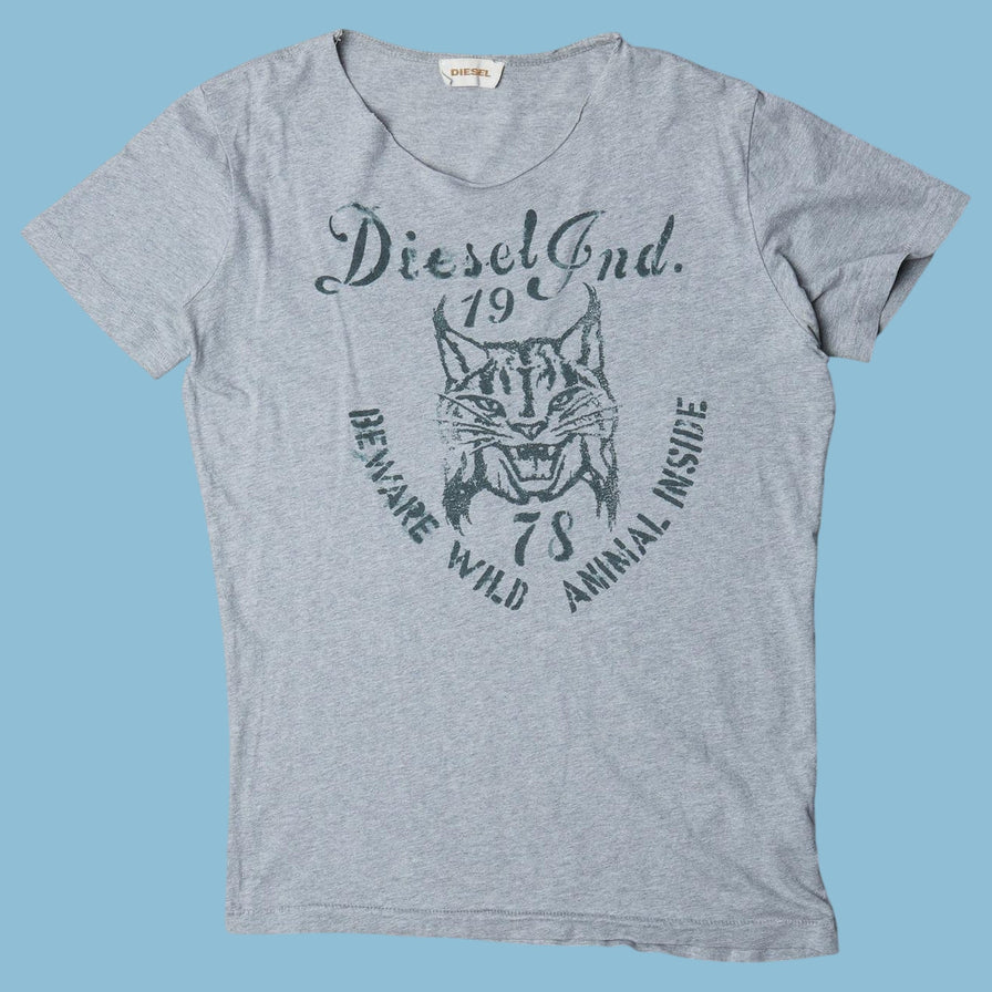 Vintage Diesel Ind. 1978 Wild Animal Graphic T-Shirt - M