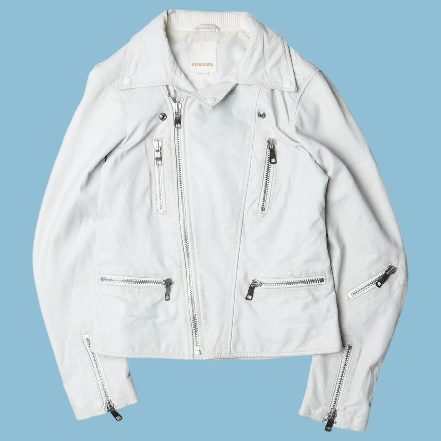 Vintage Diesel Lederjacke - S
