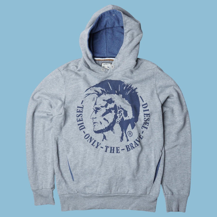 Vintage Diesel Only The Brave Hoodie - L