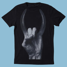Vintage Diesel Rock Hand Graphic T-Shirt - M