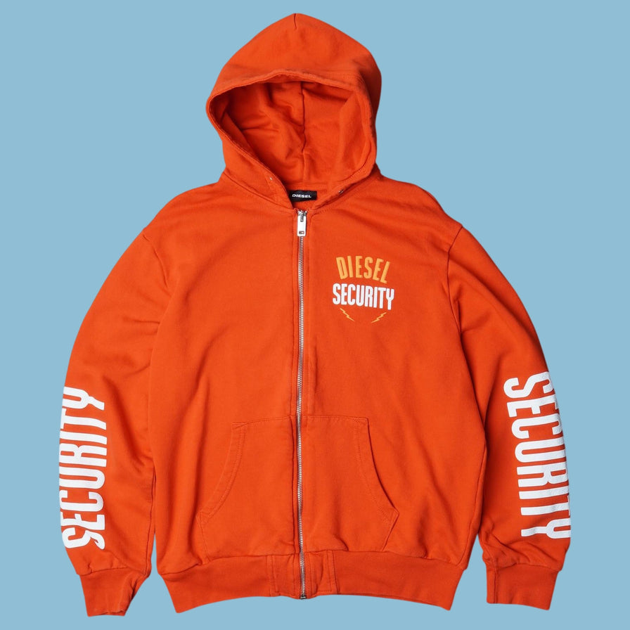 Vintage Diesel Security Hoodie - XS