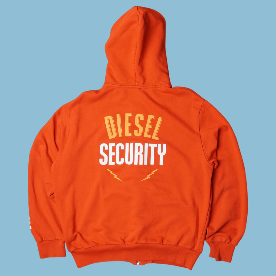 Vintage Diesel Security Hoodie - XS