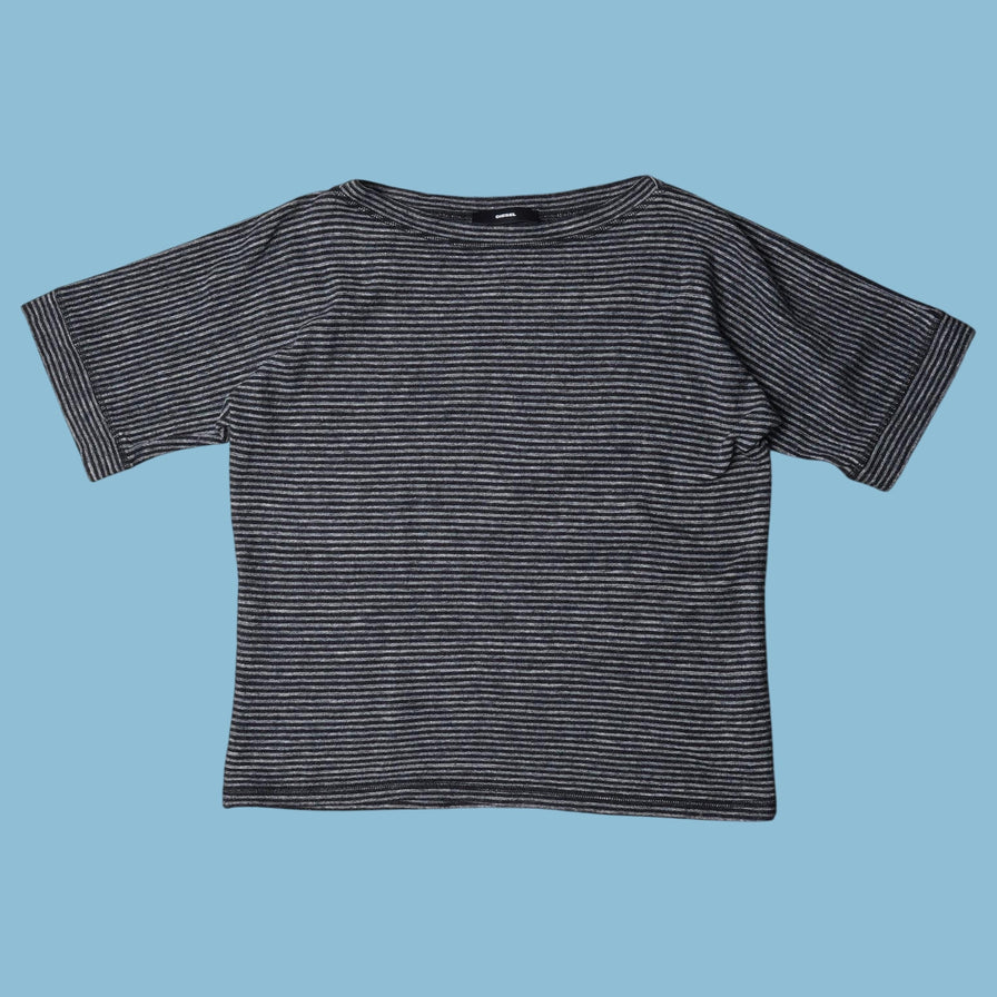 Vintage Diesel Striped T-Shirt - S