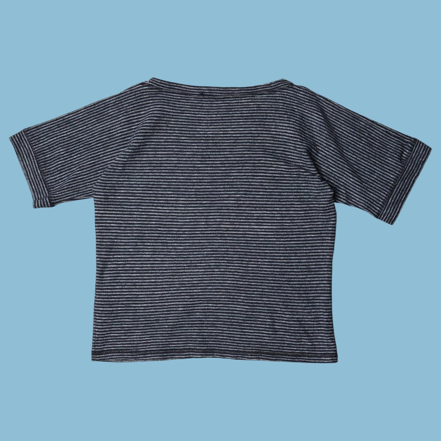 Vintage Diesel Striped T-Shirt - S