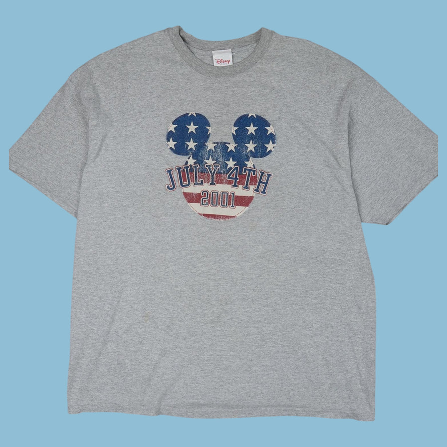 T-shirt Disney vintage des années 2000, 4 juillet 2001 - XL