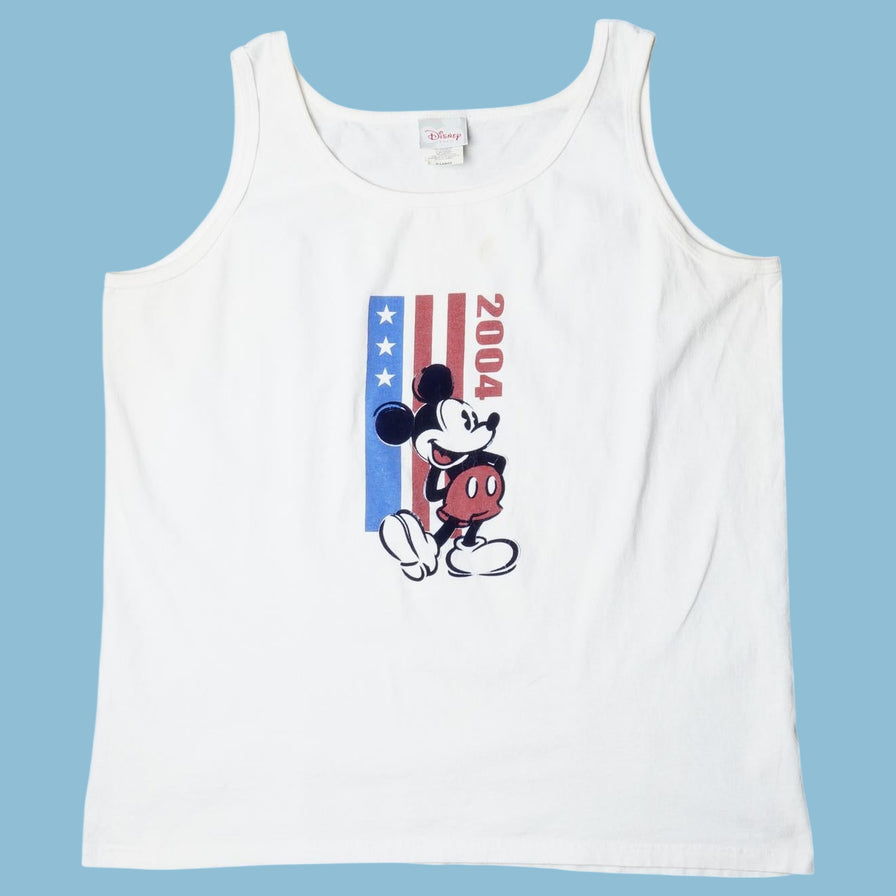 Vintage Disney Mickey Mouse USA Tank Top - XL