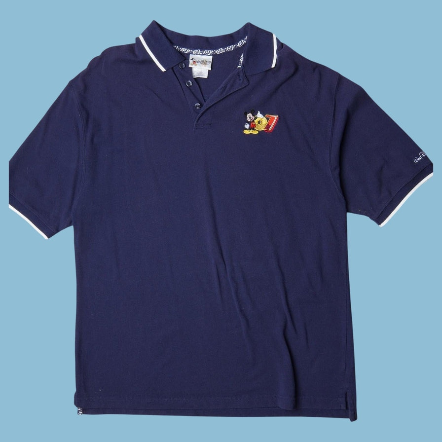 Vintage Disney 2007 Mickey Mouse Polo - L