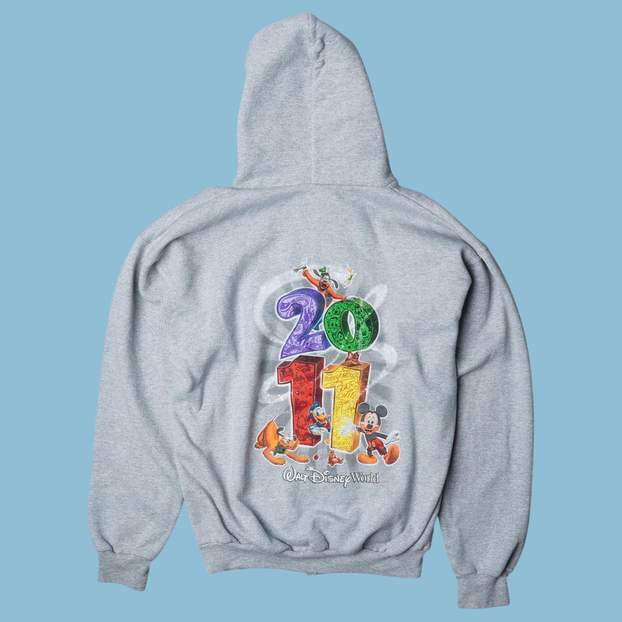 Vintage Disney 2011 Zip Hoodie - M
