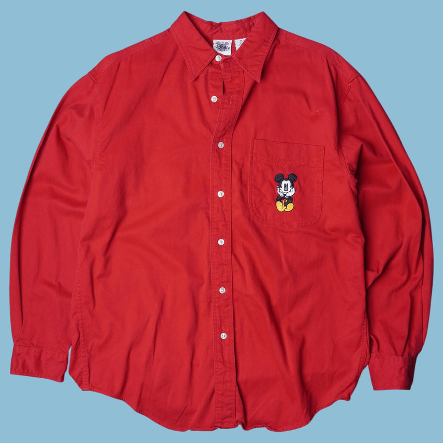 Vintage Disney 90s Mickey Mouse Hemd - M