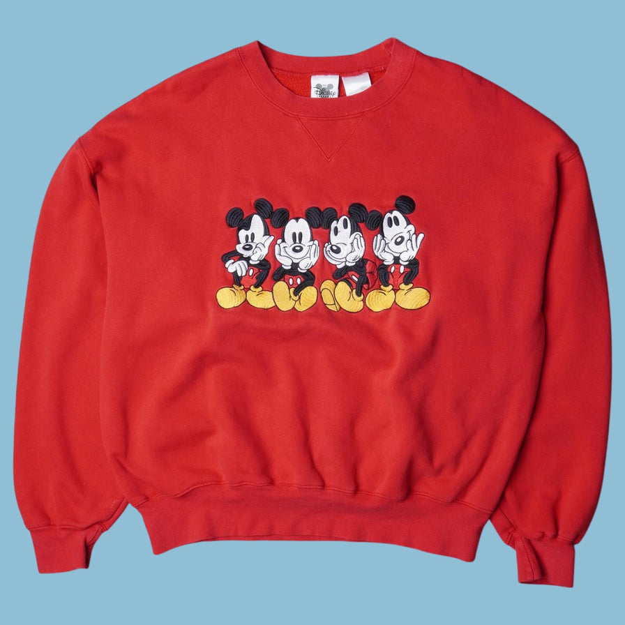 Vintage Disney 90s Mickey Mouse Sweater - L