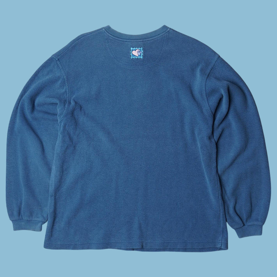Vintage Disney 90s Stamp Print Sweater - S