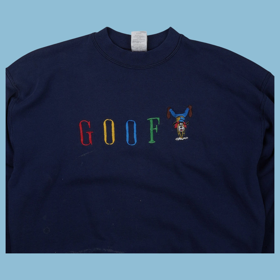 Vintage 90s Disney Goofy Sweater - XS