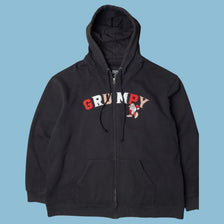 Vintage Disney Grumpy Zip Hoodie - XL