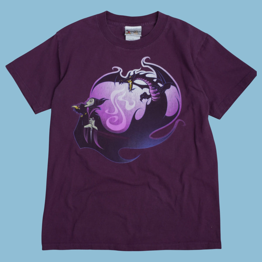 Vintage 90s Walt Disney Villains Malificent T-Shirt - S - NFF Vintage