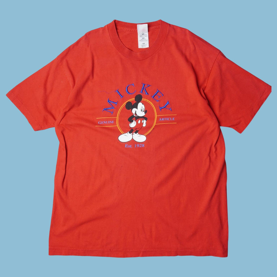 Vintage Disney 90s Mickey Mouse T-Shirt - XL