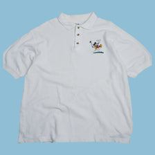 Vintage 90s Disney Mickey Mouse Golf Poloshirt - L - NFF Vintage