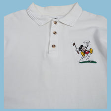 Vintage 90s Disney Mickey Mouse Golf Poloshirt - L - NFF Vintage