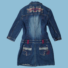 Vintage Y2K Roca Wear Denim Dress - L