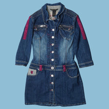 Vintage Y2K Roca Wear Denim Dress - L