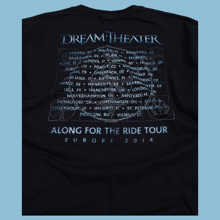 Vintage Dream Theater Tour 2014 T-Shirt - XL - NFF Vintage