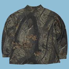 T-shirt manches longues Duxbak Realtree vintage années 90 - XL