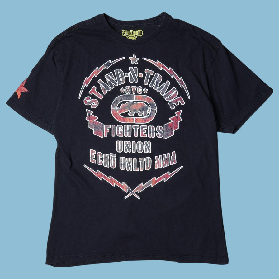 Vintage Ecko Unltd. 2000s MMA Stand-N-Trade T-Shirt - L