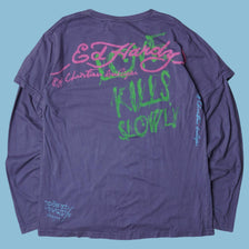 Vintage Ed Hardy Y2K Love Kills Slowly Longsleeve - M