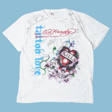 Vintage Ed Hardy 2000s Love Kills Slowly T-Shirt - M