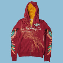Vintage Ed Hardy Y2K Phoenix Hoodie - M