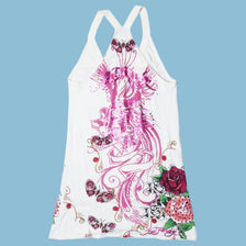 Vintage Ed Hardy 2000s Phoenix Roses Tank Top - S