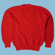 Vintage Ellesse 80s Strickjacke - L
