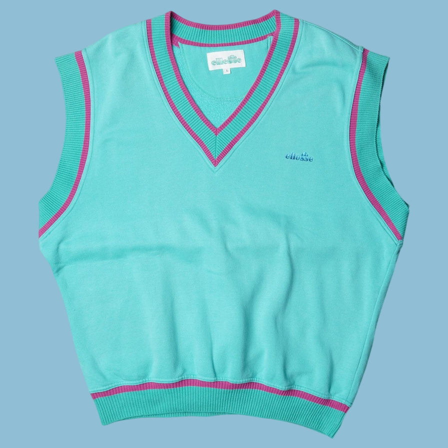 Vintage Ellesse 90s Weste - L