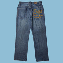 Vintage Enyce 2000s Embroidered Jeans - L
