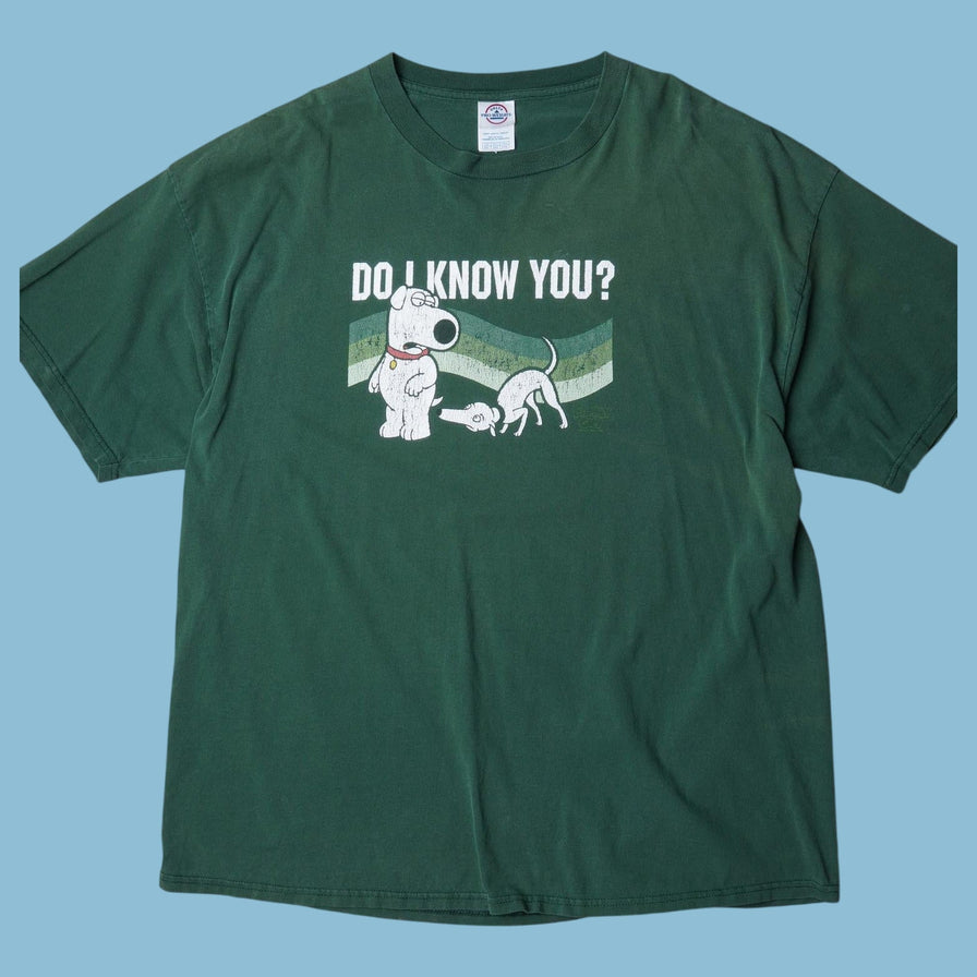 Vintage Family Guy 2000s Brian Griffin T-Shirt - 2XL