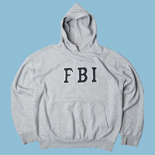 Vintage FBI Hoodie - XL