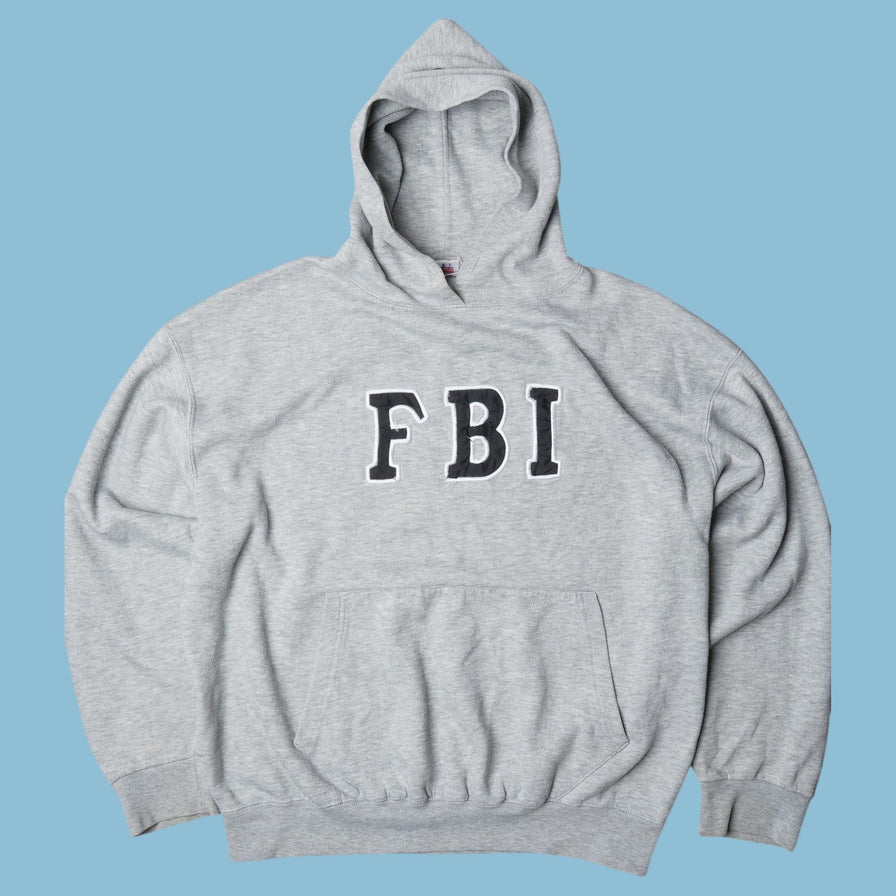 Vintage FBI Hoodie - XL