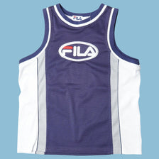 Vintage Fila 90s Basketball Jersey - S