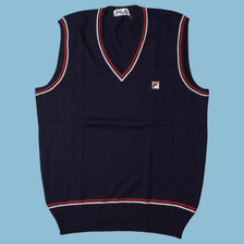 Vintage Fila 90s Sweater Vest - XL