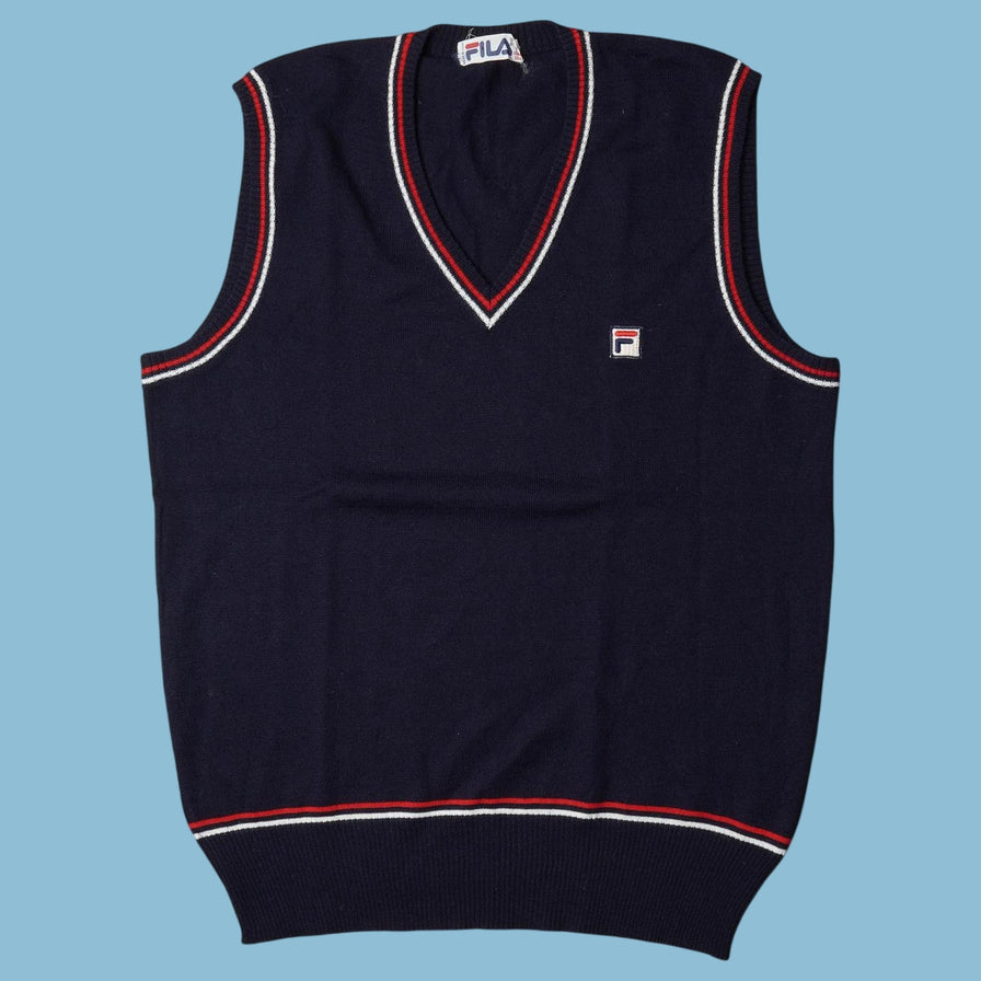 Vintage Fila 90s Sweater Vest - XL