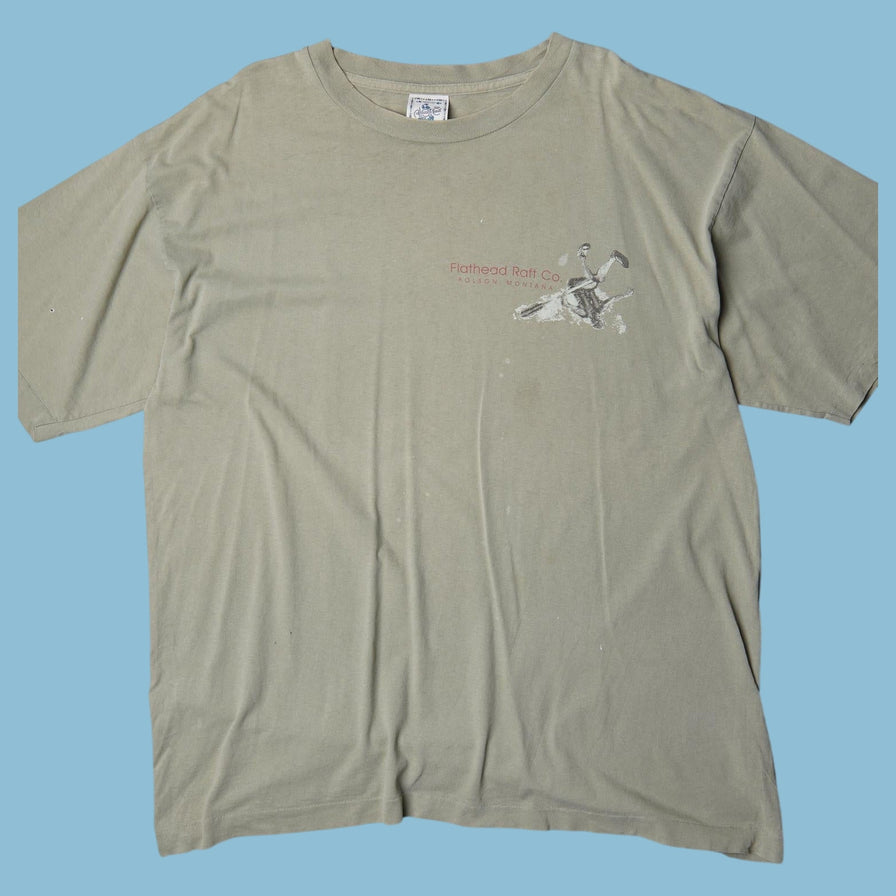 Vintage Flathead Raft Co. Montana T-Shirt - XL