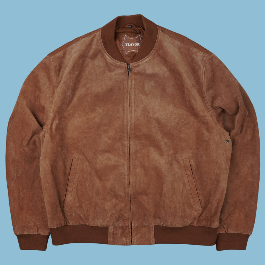 Blouson aviateur en daim Vintage Flavor - 2XL