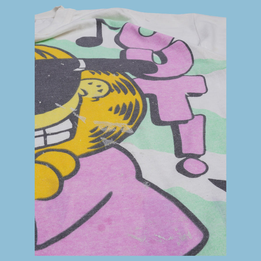 Vintage 90s Flirts Garfield Jim Davis T-Shirt - 2XL - NFF Vintage