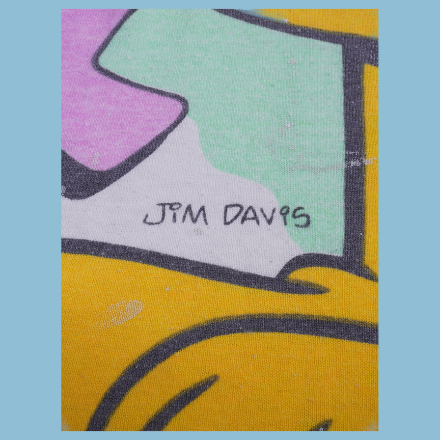 Vintage 90s Flirts Garfield Jim Davis T-Shirt - 2XL - NFF Vintage