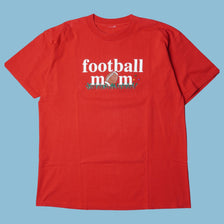 Vintage Football Mom T-Shirt - XL