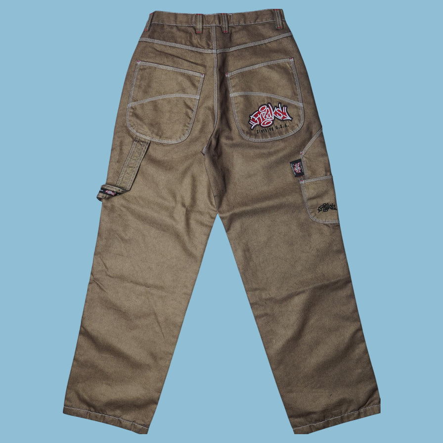 Vintage Freaky Clothing U.S.A. Y2K Baggy Hose - S