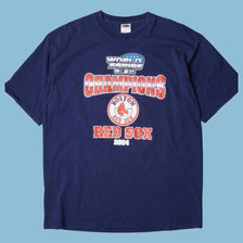 T-shirt vintage Fruit of the Loom Boston Red Sox Champions des Séries Mondiales - XL