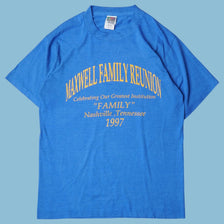 Vintage Fruit of the Loom 90s Maxwell Family Reunion T-Shirt - M